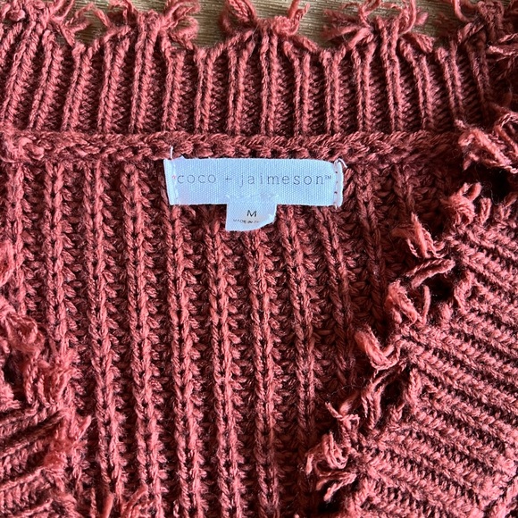 Coco & Jameson rust red sweater - Picture 2 of 4
